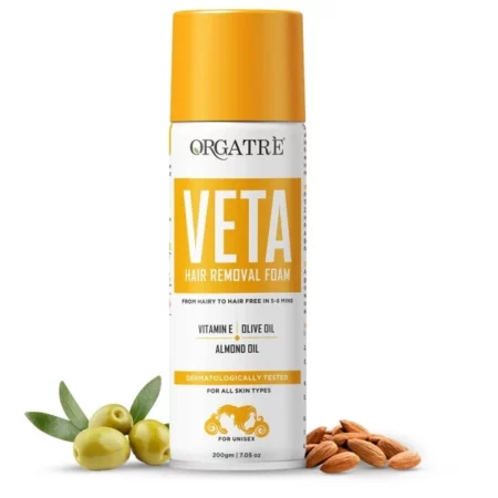 Orgatre Veta Hair Removal Foam, 200g