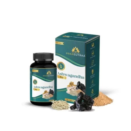 Pransutraa Ashwagandha Pro Capsules, 60 Capsules