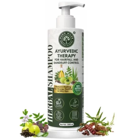 Puromiles Ayurvedic Herbal Shampoo, 200ml