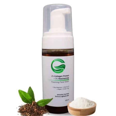 Greenviv 2% Collagen + 3% Niacinamide Anti-Aging Face Wash, 125ml