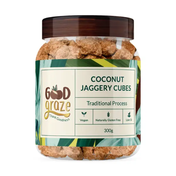 Coconut Jaggery Cubes - 300 gm
