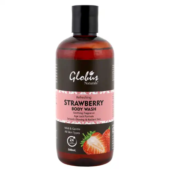 Refreshing Strawberry Body wash 300 gms