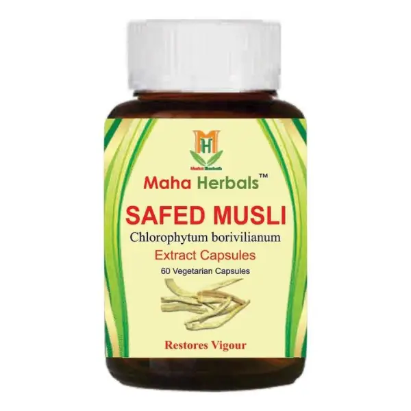 Safed Musli Extract Capsules, 60 Capsule