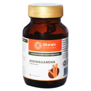 Sitaram Ayurveda Ashwagandha Capsules 60Nos available on Herbkart