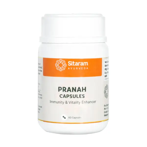 Sitaram Ayurveda Pranah Capsule 60Nos available on Herbkart