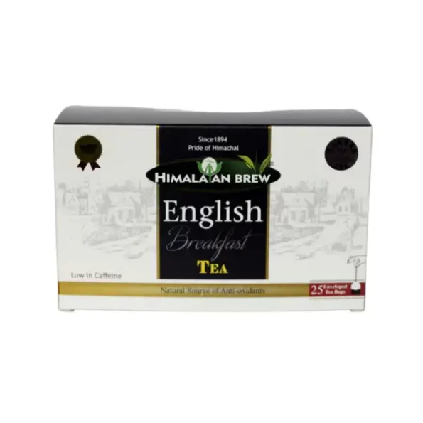 Himalayan Brew English Breakfast Tea Bags, 25 Sachets Per Box, HimalayanBrewBNO05-EB-1.webp, HimalayanBrewBNO05 EB 1