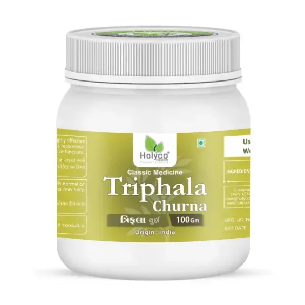 Holyco Health Triphala Churna - 100 gm, HolyCoHH_TRIC_100g-1.webp, HolyCoHH TRIC 100g 1