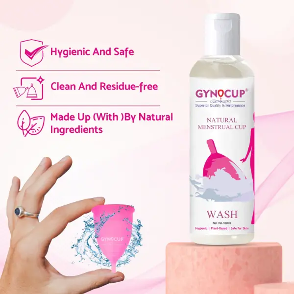 Menstrual Cup & Female Intimate Wash Combo