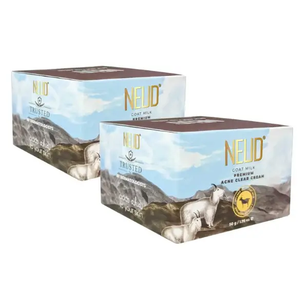 NEUD Goat Milk Acne Cream 2x50g 1