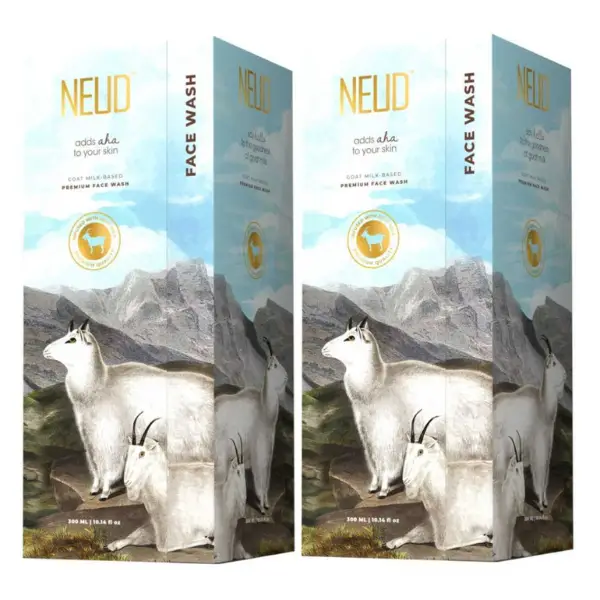 NEUD Goat Milk Face Wash 2x300ml 1