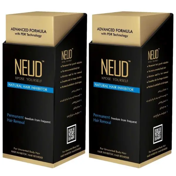 NEUD Hair Inhibitor 2x80g 1