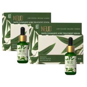 Neud Rapid Clearance Acne Treatment Serum With Salicylic Acid, Bakuchiol and Niacinamide, 30ml available on Herbkart