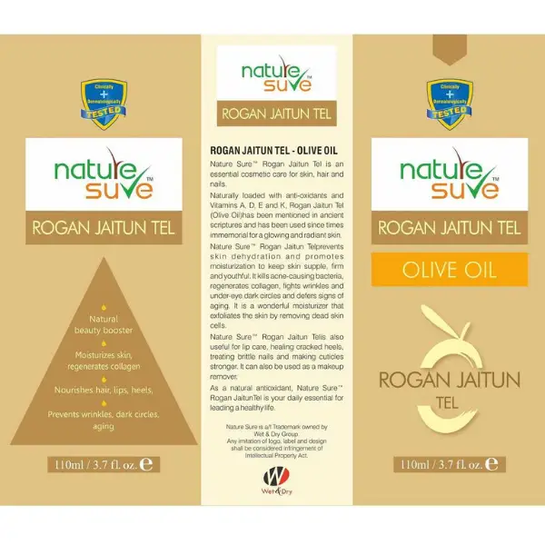 NS Jaitun Olive Oil 2x110ml 3
