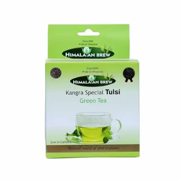 Himalayan Brew Tulsi Ginger Green Tea , 70Gm, HimalayanBrewBNO01-TG-1.webp, HimalayanBrewBNO01 TG 1