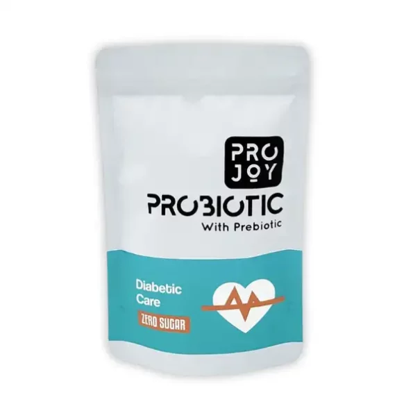 Projoy Probiotics Diabetic Care Probiotic with Prebiotics - Promotes Healthy Blood Sugar Levels, and Manage Diabetes, 20B CFU, 2g Prebiotic, Vanilla, No Maltodextrin (Month Pack), ProjoyProbioticsPJDC30-1.webp, ProjoyProbioticsPJDC30 1