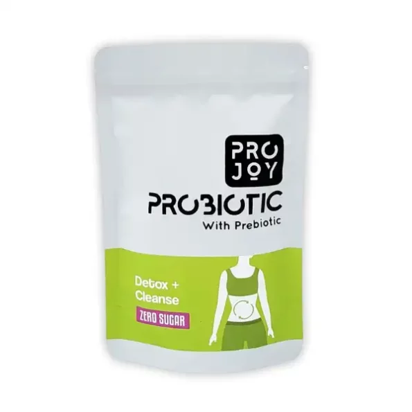 Projoy Probiotics Detox + Cleanse Probiotic with Prebiotics - Promotes Natural Gut Detoxification, Cleansing, and Revitalization of Body, Vanilla, (15 Day Pack), ProjoyProbioticsPJDE15-1.webp, ProjoyProbioticsPJDE15 1