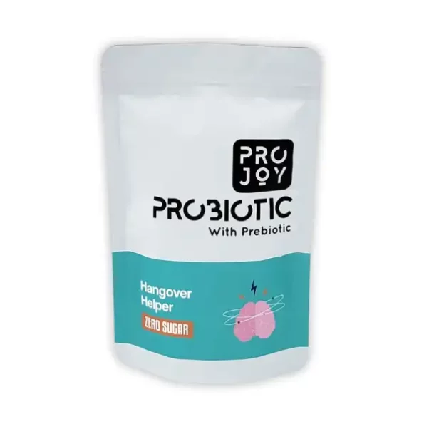 Projoy Probiotics Hangover Helper Probiotic with Prebiotic-Defense Against Hangovers, 20 Billion CFU, 1g of Three Prebiotics, Delicious Vanilla Flavor, (15 Day Pack), ProjoyProbioticsPJHH15-1.webp, ProjoyProbioticsPJHH15 1