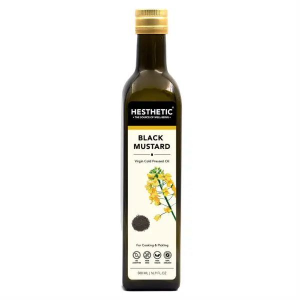 Cold Press Black Mustard Seed Oil, 500 ml