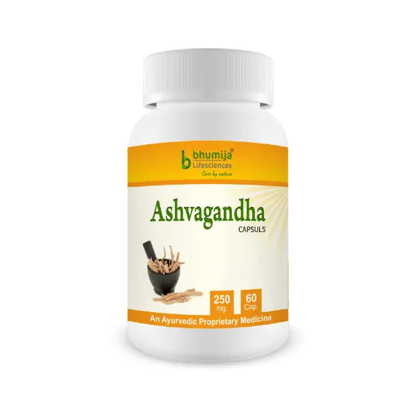 Ashwagandha, Immunity Booster 250 mg 60 Capsules, Pack of 1