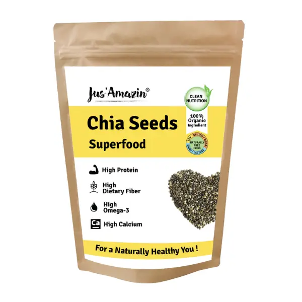 Organic Chia Seeds, 250 gm