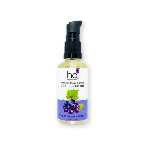 Cold Pressed Grapeseed Oil, Carrier Oil, 50 ml
