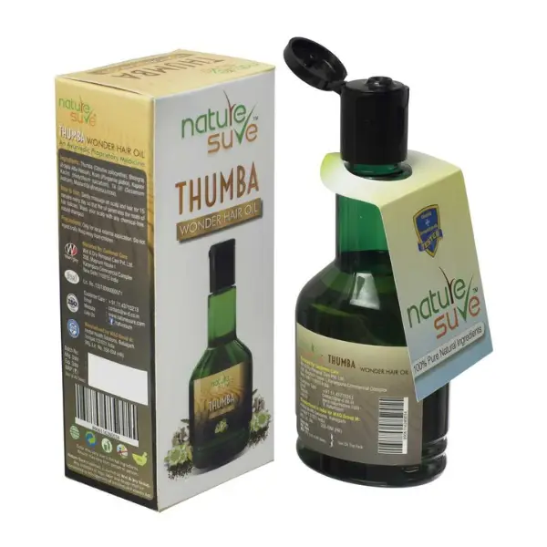 Nature Sure Thumba Wonder Hair Oil for Men and Women, 110ml, Pack of 1 -  Herbkart