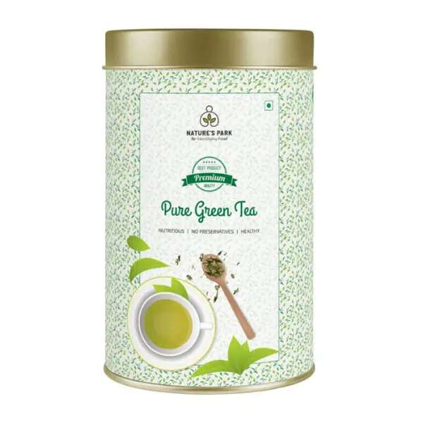 Pure Green Tea, 125 gm, Can,