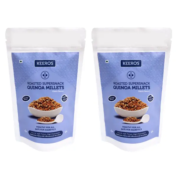 Quinoa Millets Healthy Sugar Free Snacks, Pack of 2