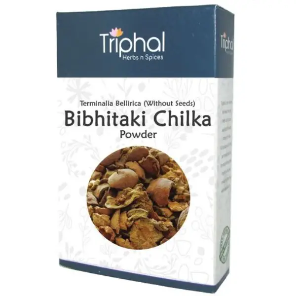Bibhitaki Chilka, Terminalia Bellirica Without Seeds Powder, 200 gm