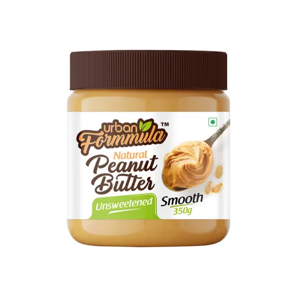 Unsweetened Peanut Butter Smooth, 350 gm