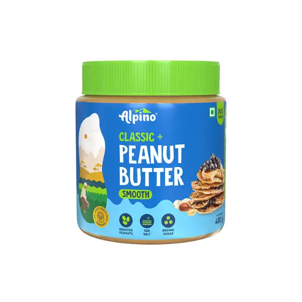 Classic Peanut Butter Smooth, 24 G Protein, Vegan, 400 gm