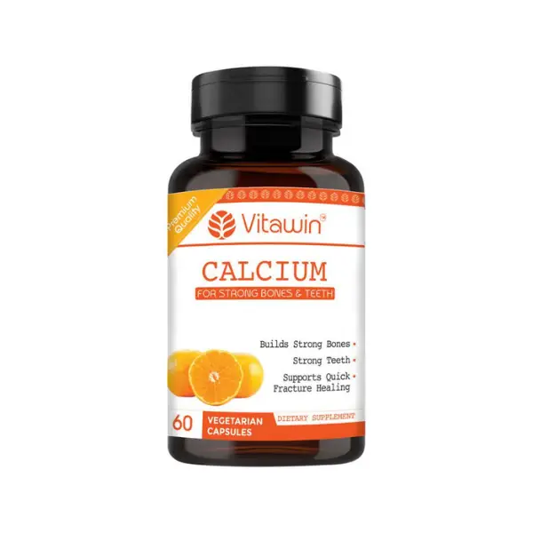 VitaWin CALCIUM Capsules For Complete Bone Health & Joint Support, 60