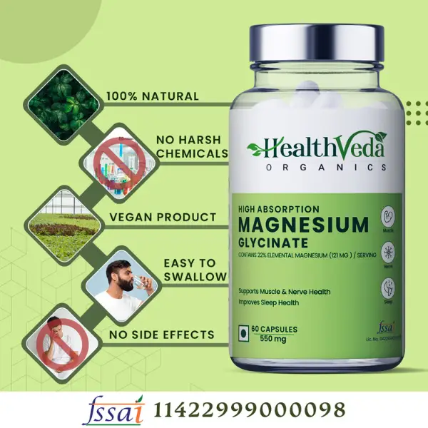 HVO MagnesiumGlycinate 60Cap 6