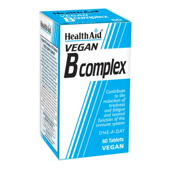 HealthAid Vegan B Complex With Multivitamins Minerals, Mango Flavour ...