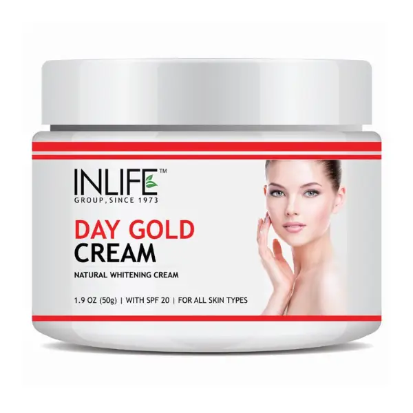 Day Gold Cream Skin Whitening with SPF 20 , 50 grams