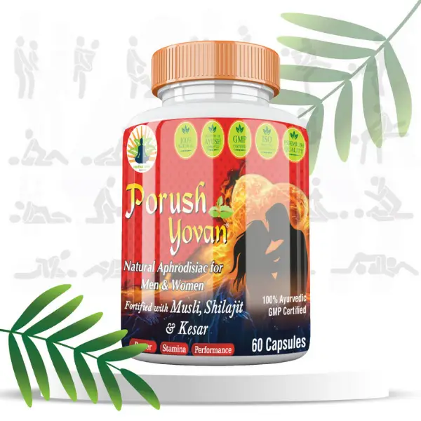 Jeevan Care Ayurveda Porush Yovan Capsule Helps To Build Healthy Cells