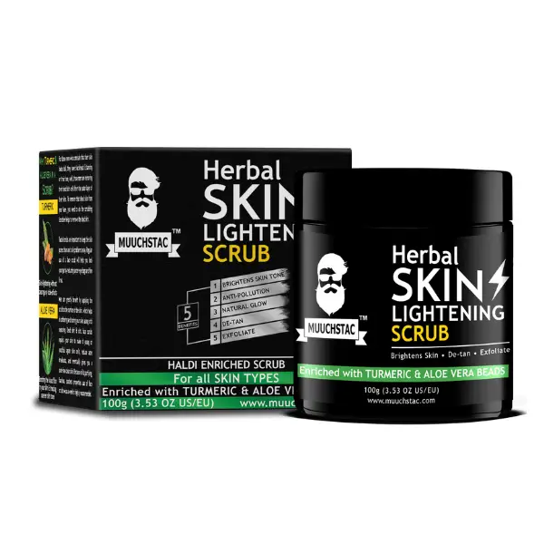 Herbal Skin Lightening Scrub, 100 g