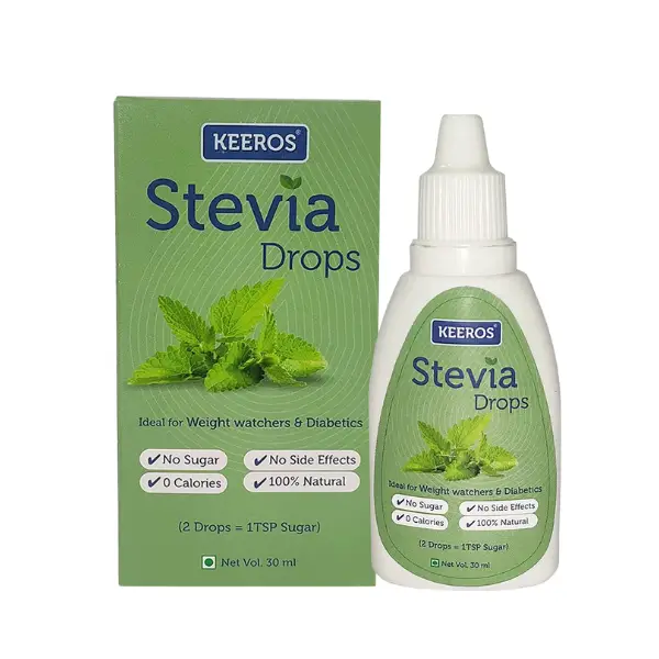 Stevia Drops Liquid Sweetener, 30 ml
