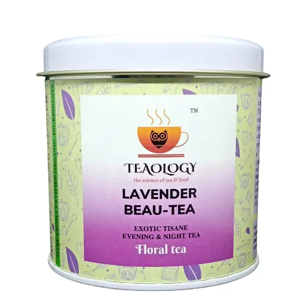 Lavender Beau-tea, 25 Cups Tin Pack