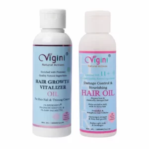 Vigini 1% Redensyl Procapil Anagain Revitalizer Serum & Damage Repair Nourishing Hair Fall Oil available on Herbkart