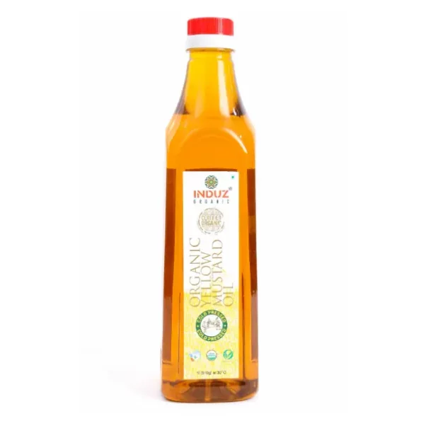 Mighty Yellow Mustard Oil Cold Pressed 1 Ltr