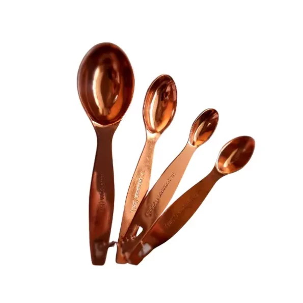 Radhikas Fine Teas and Whatnots Tea Measuring Copper Spoon Set, RFT8903555801479-1.webp, RFT8903555801479 1