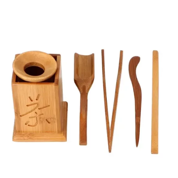 Radhikas Fine Teas and Whatnots Oriental Bamboo Tea Spoon Set, RFT8903555799677-1.webp, RFT8903555799677 1