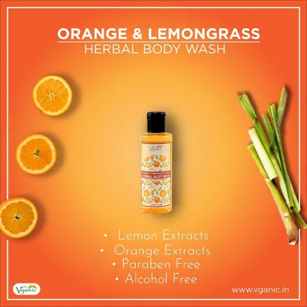 Orange & Lemongrass Citrus Body Wash - Pack of 2