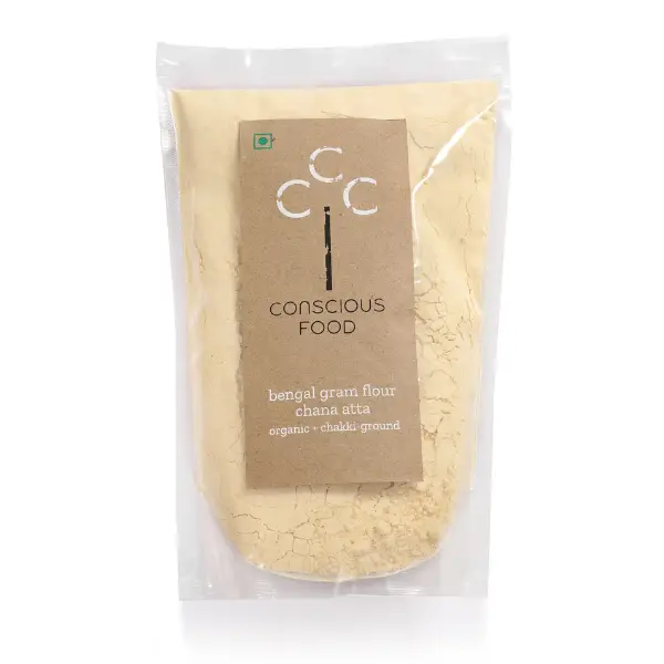 Bengal Gram Flour, Chana Atta, 1000g, 500 gm, Pack of 2