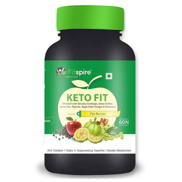Keto Fit Organic Weight Management Capsules - 60 Capsules