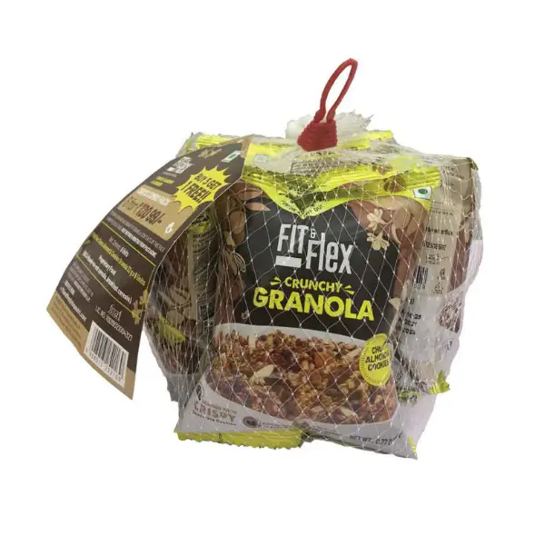 Fit & Flex Crunchy Granola - Variety Pack, With Immunity Booster, Breakfast  Cereal, 22 g