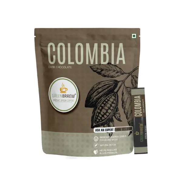 Colombia Instant Coffee (Dark Chocolate, 20 Sachets)