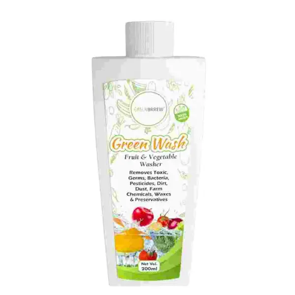 Green Wash, Fruit & Vegetable Washer, 200ml