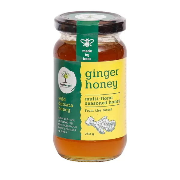 Ginger Spiced Wild Honey - 250 gm